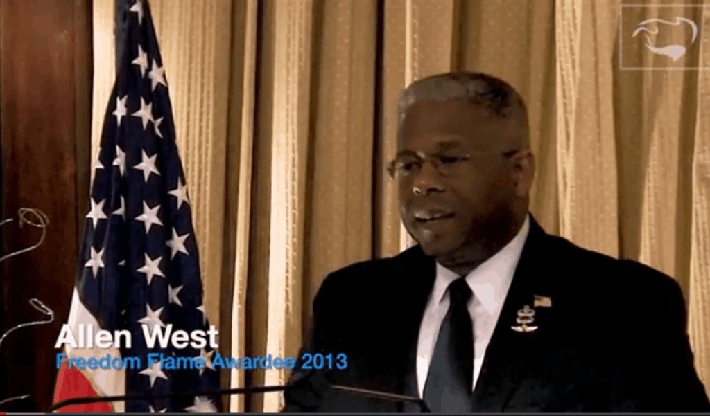 Allen West Freedom Flame