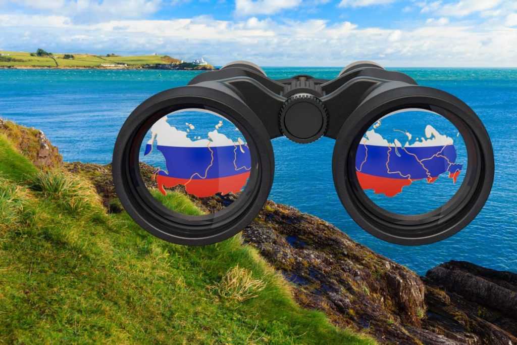 Irish landscape Russian spies