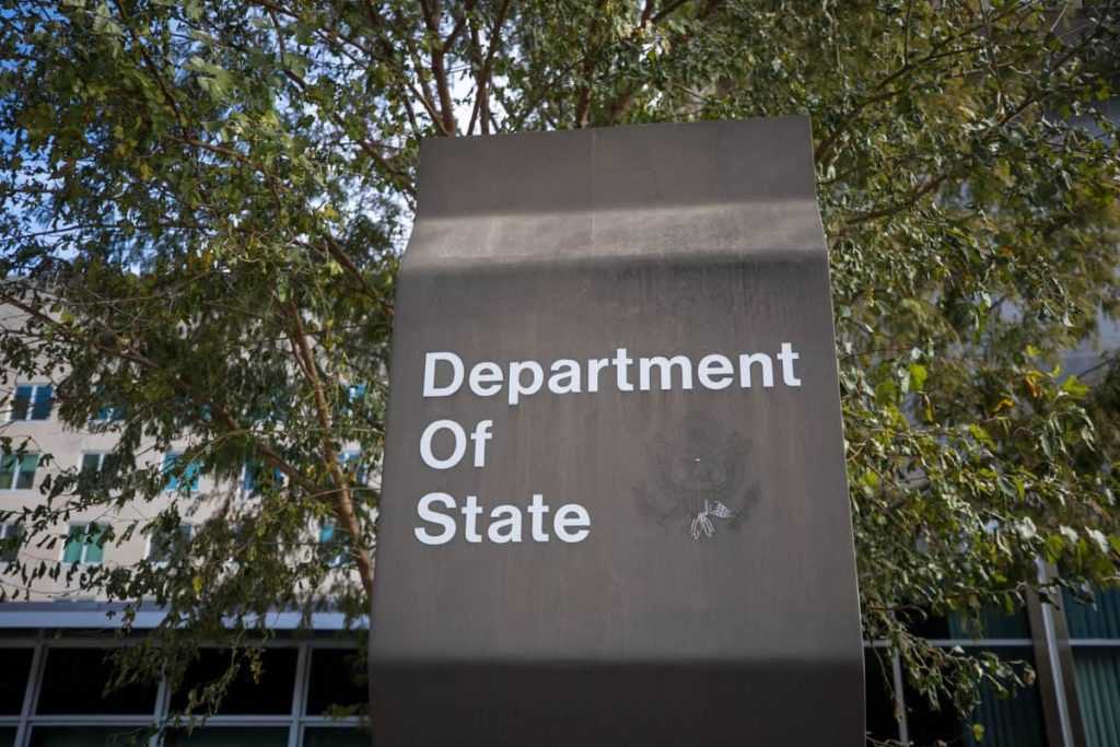 The Department of State in Washington, D.C.