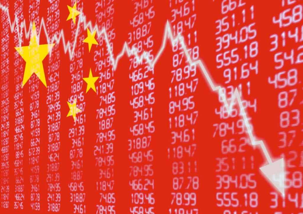 Chinese Stock Market Down