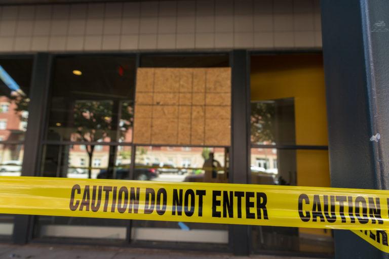 RICHMOND,VA/USA - 31 MAY 2020: Citizens of the City of Richmond protest the recent killing of George Floyd, an African American man who died while under custody of Minneapolis Police.