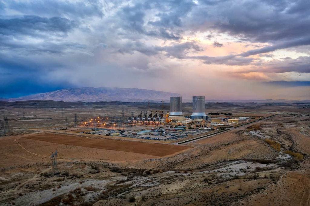 Power Plant in the South of Iran taken in January 2019 taken in hdr