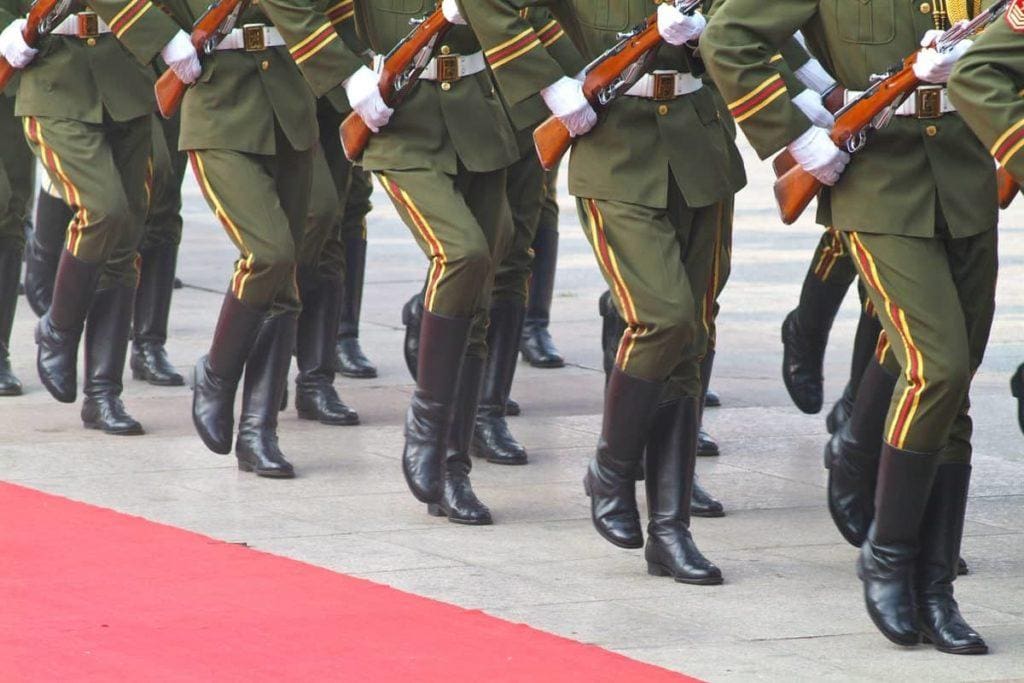 CHINE armée militaire communiste