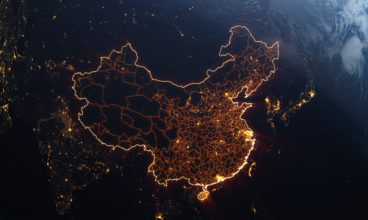 Planet Earth from Space People's Republic of China highlighted, elements of this image courtesy of NASA
