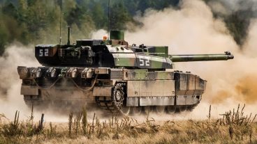 French Tank in NATO Training