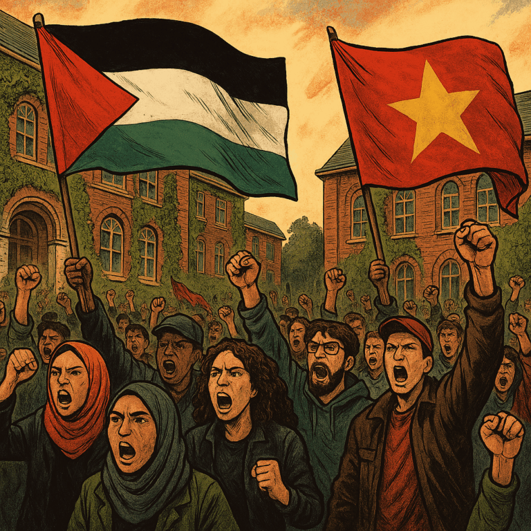 intense student prot